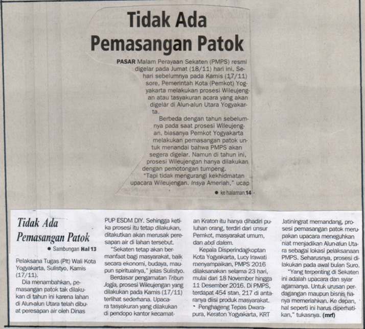 Kliping jogja terbaru